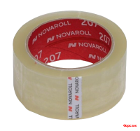 Скотч 48 мм * 66 м проз. Nova Roll  207 (50 мкм) прозр./36 Скотч 48 мм * 66 м проз. Nova Roll  207 (50 мкм) прозр./36