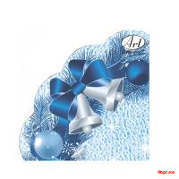 Новогодний венок 3-х сл. 12л. Art Bouquet Rondo /15