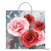 Пакет 35х36 с пласт.р. Аромат роз 10/100