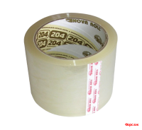 Скотч 75 мм * 66 м прозр. Nova Roll  204 (43 мкм) Скотч 75 мм * 66 м прозр. Nova Roll  204 (43 мкм)