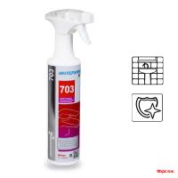 ИНТЕРХИМ 703, 0,5л+спрей Ср-во регулярной очистки поверх. в санитарных помещениях, с защит. эффек/