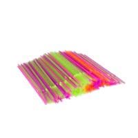 Соломка 0,5*21см с изгибом неоновая Соломка 0,5*21см с изгибом неоновая