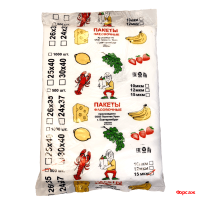 Пакет ПНД 30*40см 15мкм Екатеринбург 500шт в уп./18