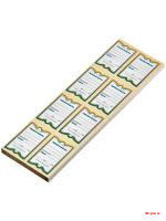 Ценник Бабочка 10