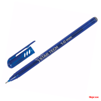 Ручка шариковая масляная Pensan Star Tech игольчатый узел, линия 0,8 мм/12