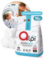 Alpi стиральный порошок для белого белья 10 кг