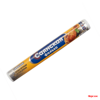 Фольга 29 см*7 м 14мкм  Саянская Запекание в ПП/35