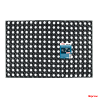 Коврик входной резиновый грязесборный ячеистый, 100х150 см, толщина 16 мм, LAIMA EXPERT