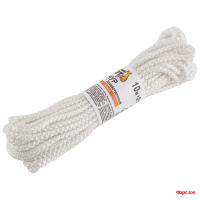 Шнур вязаный хозяйственный белый d3 мм 10 м