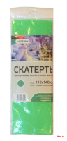 Скатерть одноразовая 110*140 см зелёная