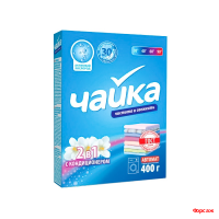 Сонца ЧАЙКА 400 г ср-во д/стирки 2 в 1 автомат с конд./18