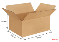 Картонная коробка 500*300*210