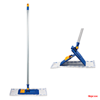 Швабра Лайма с черенком 120см., флаундер 40см., МОП в комплекте /1