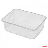 Контейнер 1,0л. (Алькор) плоский с крышкой