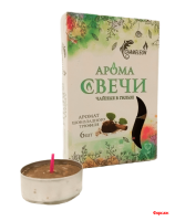 Свечи чайные ароматические 6 шт. Шоколадный трюфель/