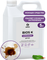 Высококонцентрированное щелочное средство Bios K 5,6кг/4 Высококонцентрированное щелочное средство Bios K 5,6кг/4