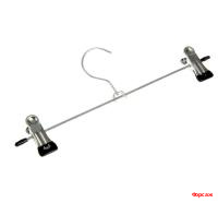 Вешалка металлическая с клипсами