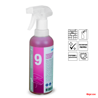 Номерной фонд №9 готовое к применению, д/ухода (кислотн. серии 700), 0,5 л со спрей-насадкой/