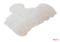 Бахилы - носки №4 спанбонд, белые