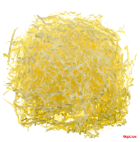 Наполнитель бумажный 50 г, 3 мм, желтая пастель