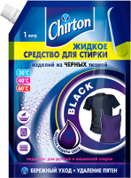 CHIRTON Гель для стирки черных тканей дой-пак1л/6 CHIRTON Гель для стирки черных тканей дой-пак1л/6