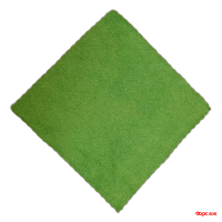 Салфетка из микрофибры 25х25 Ultra 180 пл зеленая 100 шт. в уп./1200