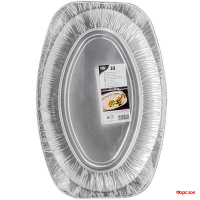 Поднос алюминиевый 35*24,5 см 10 шт.