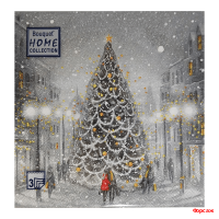 Салфетки 33х33, 20 шт., 3 сл. Волшебная ночь Home Collection Classic/12