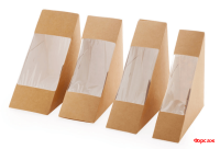 Упаковка для сэндвичей 130*130*60  50шт в уп/800в кор