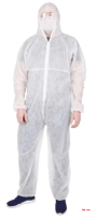 Костюм-комбинезон нетканый на молнии, 25 гм2 XXL