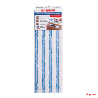 Насадка для швабры из микрофибры Лайма 40см. с абразивными полосками