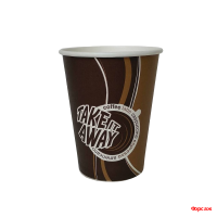 Стакан карт. для горячих напитков КОФЕ 250мл 50шт