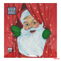 Салфетки 33х33, 20 шт., 3 сл. Новогоднее представление Home Collection Classic/12