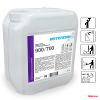 ИНТЕРХИМ 900/700, 5л. Специальное средство очистки и обезжиривания/