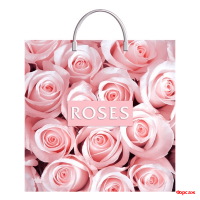 Пакет 36х37 с пласт. р. Миллион роз 10/100