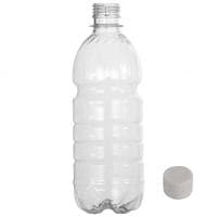 Бутылка П\ЭТ ёмк. 0,5л  с пробкой /100