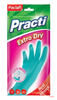 Перчатки резиновые Paclan Practi extra dry S Перчатки резиновые Paclan Practi extra dry S
