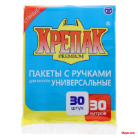 Мешки д/м 30л Крепак  30шт11мкм/50уп в кор. Мешки д/м 30л Крепак  30шт11мкм/50уп в кор.