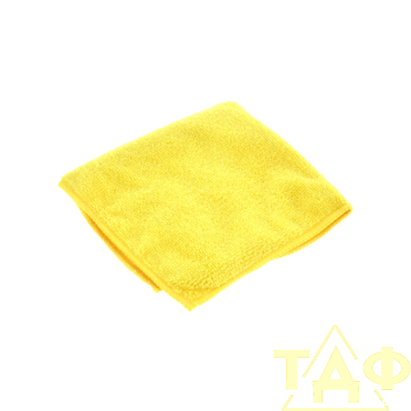 Салфетка из м/фибры 30*30см желтая пл.320г/м/1