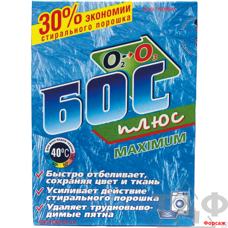 Отбеливатель БОС -плюс MAXIMUM 600г./30