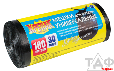 Мешки д/м 180л Крепак  30шт/10уп в кор.