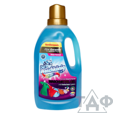 Гель для стирки цветных тканей Der Waschkonig C.G. Color 1,625 л/1