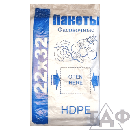 Пакет ПНД 22*32см-10мкм/10