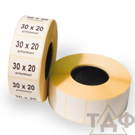 Термоэтикетки 30*20  /72