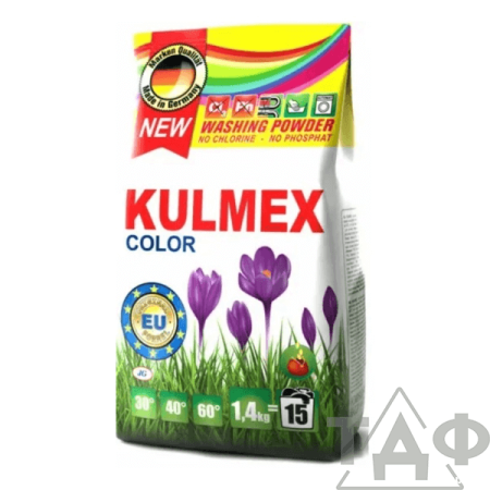 Стиральный порошок для цветных тканей KULMEX - Powder - Color -1,4 кг.мешок/1