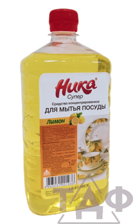 Ср-во д/посуды НИКА СУПЕР концентрат 1л/12