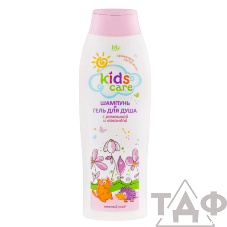 Шампунь и гель для душа Iris Kids Care Детский 400мл.