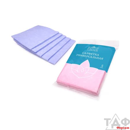 Салфетка для уборки вискозная 30*34   5шт/40
