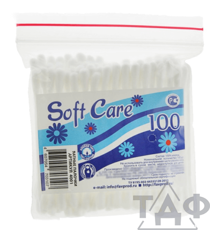Ватные палочки Soft Care