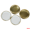 Набор крышка метал.Твист-офф Золотая D=82мм